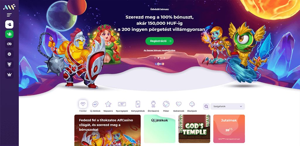 AlfCasino kaszinó