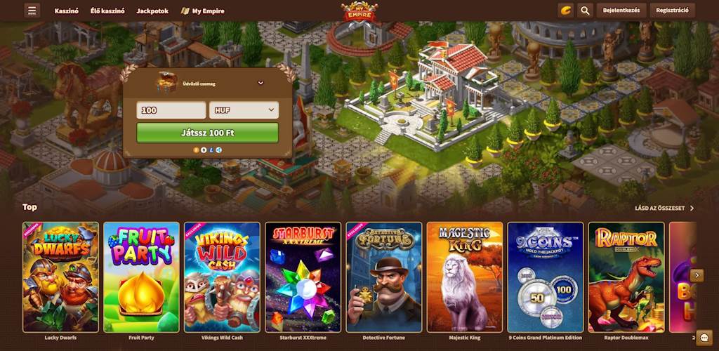 My Empire Casino vélemények