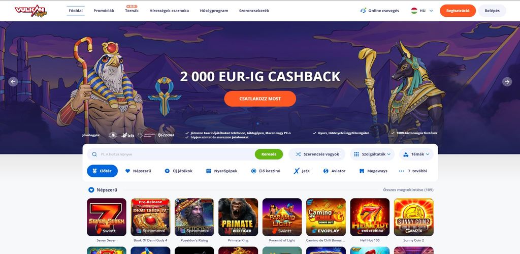 Vulkan Vegas Casino review